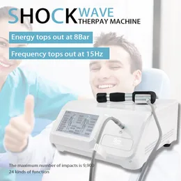 SW20S Shockwave Therapy Physical Device med 24 uppsättningar Protokoll för Ortopedi Behandling Kroppsbantning Fettavlägsnande