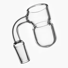 Smoking Accessories 3mm Thick Round bottom Splash Guard Quartz Banger OD 25MM XL Nails for glass water bongs