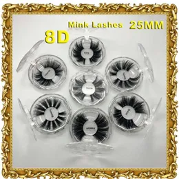 5D 25mm False Eyelashes Large Eyelashes pure handmade false eyelashes soft water mane mink thick and long