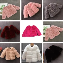 Baby Kids Jacket 2019 Autumn Winter Children Coat High Quality Faux Fur Coat Outerwear Toddler Baby Girls Winter Warm Fur Jacket