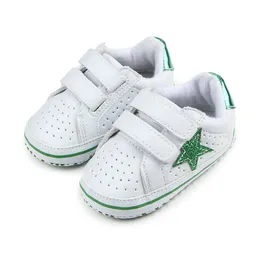 Barn Sport Babies Casual Shoes Baby Sneakers Star Nyfödda Första Walkers Non-Slip Spädbarn Soft Bottom Baby Boys Girls Shoes