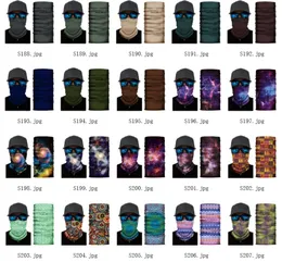 2020 Sport Masks 3D Galaxy Seamless Magic Neck Gaiter Face Mask Shield Tube Running Cycling Camping Ski Fishing Bandana Headband Scarf Men W