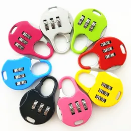 Mini Padlock Luggage Backpack Suitcase Combination Password Lock Student Children Outdoor Travel Locker Security Metal Padlock BC BH2704