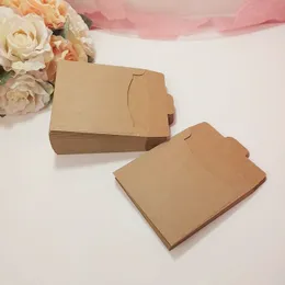 Kraft Paper Candy Box Bag Prezent Wedding Prezent Baby Shower Favours Przyjęcie urodzinowe Opakowanie świąteczne Zapasy YQ01510