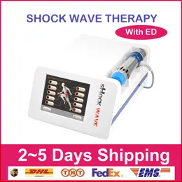 Fysisk Shockwave Therapy Machine för rygg smärtlindring behandling. //Da de choque fysioterapi för erektil dysfunktion behandling