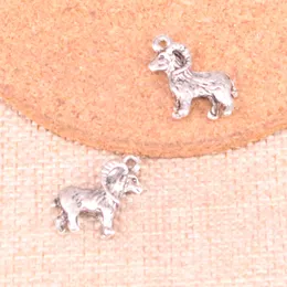 48PCS Charms Goat Ram 23*19 mm Antique Making Pendant Fit, vintage Tybetańskie srebrne, DIY ręcznie robiona biżuteria