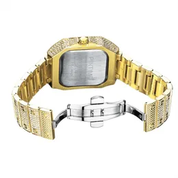 Iced out on sale mk watch mens