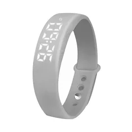 LED Sport multifunktionella män armbandsur Steg Counter UHR Digital modeklocka Klockor för manliga SL-W5 Relogios Masculino168n