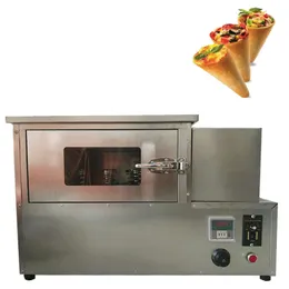 Forno de machista de cone de aço inoxidável e forno de pizza transportador com 4 cones