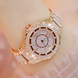 Crystal Women Watches Designer Brand Luxury Diamond Rose Gold Woman Watch Watch أنيقة أنيقة للسيدات معصم Montre Femme 2019255e