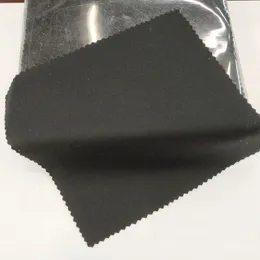 携帯電話のスクリーンの清掃布のための100ピースのマイクロファイバーの黒いメガネの布