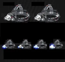 3 reflektory LED Mocne reflektor T6 Wodoodporne wodoodporne rowerowe rower