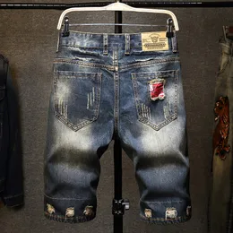 Moda Pantalones Hombre Jeans Para Hombre 2020 Spijkerbroeken Heren Estate Jean Homme Hole Denim Shorts Calca Jeans Masculina1190R