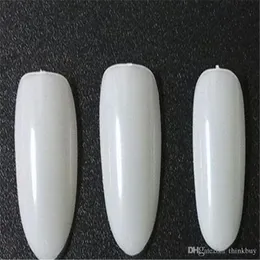 Wholesale-MN-New Arrivals salon DIY natural acrylic nail tips, full cover false stiletto nails,500 pcs fake nail,free shipping 2018110903