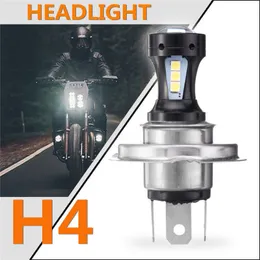 H4 Motosiklet 3030 Aydınlatma LED Hi-Lo Işın Far Başkanı Işık Lambası Ampul 6500 K 12-24 V Motosiklet Elektrikli Arabalar Far 800lm