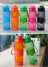 1000 ml Sportowa butelka z wodą z plastikowej butelki z wodą z wyciekiem Flip Town CID BPA darmowe wycieki Tritan Lekkie butelki na zewnątrz