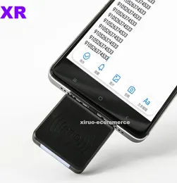 Mini RFID-läsare 125kHz EM4100 TK4100 ID-kortläsare för MIRCO USB-gränssnittsstöd Android-system Mobiltelefonåtkomstkontrollläsare