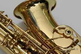 Latão YANAGISAWA WO10 A-991 Alto Eb Tune saxofone marca de qualidade instrumentos musicais Corpo ouro Lacquer Superfície Sax com caso Bocal
