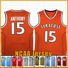 Orange 12 de'andre Virginia Cavaliers Hunter Carmelo 15 Anthony Syracuse Basketball Jersey NCAA University 21 Rui Gonzaga Bulldogs Hach 5555