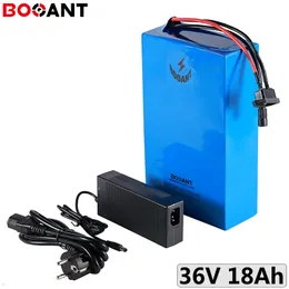 750W 18Ah 36V ebike lithium battery pack 18650 10S 36V 500W electric bicycle Li-ion battery with 2A Charger built in 30Amp BMS