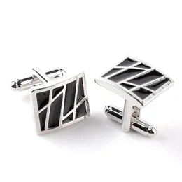 Other Groom Accessories Black Rectangle Cufflink Cuff Links sleeve button for women men shirts dress suits Cufflinks wedding bridegroom jewelry gift