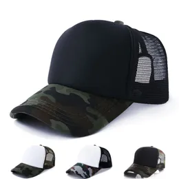 Nowy Lato Kamuflaż Outdoor Net Cap Casual Baseball Cap Sunscreen Travel Visor Street Travel Letni Cap