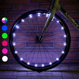 BRELONG 새로운 LED 자전거 바퀴 빛 뜨거운 바퀴는 조명 장식 조명 AAA 배터리 전원 1 개 스포크
