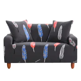 Printed Sofa Cover Stretch Couch Cover Sofa Slipcovers Stretch Fabric Seater For Couches Elastic Force All Inclusive Full Cover171M