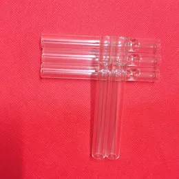 Przezroczyste Pyrex Glass One Hitter Rura Filtr Rura Papieros Porady Porady Portable Innowacyjny Design Desek do palenia DHL Free