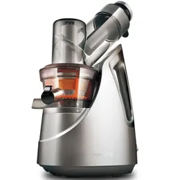 220V Joyoung Original Juice Maker Frullatore elettrico per frutta e verdura Spremiagrumi per uso domestico Vite in porcellana netta 81mm Macchina per succhi lenti a bocca grande