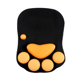 Love cat claw office silicone personality creative custom wrist pad mouse pad PU wrist pad 7 colors dhl free