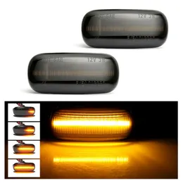 2pcs Auto Led Dynamic Side Marker Light Turn Signal Light Sequential Blinker Light A3/S3/A4/B6/S4/RS4/A6/ S6/C5