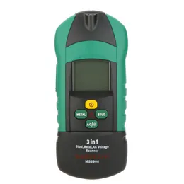 Nieprawidłowy detektor AC 50-600V AC 50-60Hz MS6906 3 W 1 Wielofunkcyjny Stud Metal Scanner Scanner Scanner Scanner Scanner Gauge W / NCV Test