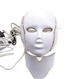 LED Olika Färg Facial Firming and Lifting Machine för nackrynta Anti-Aging Electric Beauty Mask