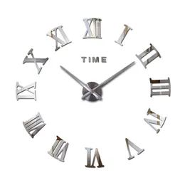 37 "特別オファービッグアクリルミラー壁掛け時計DIYクォーツ腕時計静物時計モダンな家の装飾リビングルームステッカー