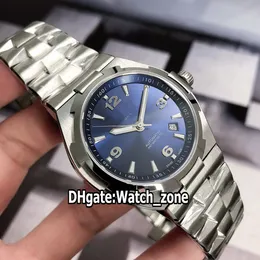 Luxury New Overseas Дата 42mm P47040 / 000A Miyota 8215 Автоматическая Мужские часы синий циферблат браслет из нержавеющей стали Сапфировое стекло Спортивные часы.