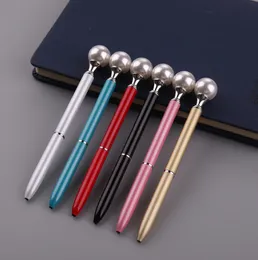 Pearl Head Ballpoint Pen Reklam Pennor Boll Pen Studenter Skriver Skola Kontorsmaterial