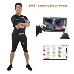 Fabrikspris! XEMS Wireless Fitness Electro Stimulation Suit för viktminskning Body Slimming EMS Training Machine