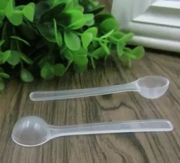 Measuring Tools 1g Professional Plastic 1 Gram Scoops/Spoons For Food/Milk/Washing Powder White Clear Measuring Spoons SN1177