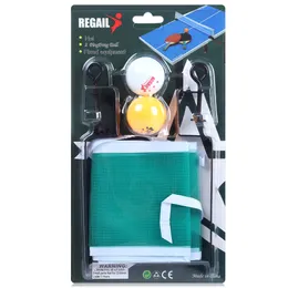 Regail Portable Table Tennis Set Netrevail Portable Table Tennis Set Net Ping Pong Ball Fix Equipment Ping Pong Ball Fix Equipment