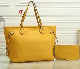 New Designer Crossbody Bag Women Composite Pu Leather 2pcs / set old Flower Borsa Tote Bag Messenger Borse a tracolla Portafogli