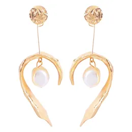 GrossistGangle örhängen för kvinnor lyx designer pärlor c dangling örhängen mode guld öra dangles jewlery tillbehör kärlek födelsedagspresent