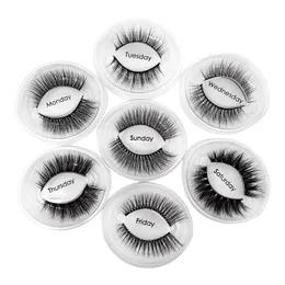 7 Styles Eyelashes Wholesale Mink Eyelashes 3D Mink Lashes Custom Packaging Fake Lashes Natural Makeup Eyelash Extensions Maquiagem Cilios