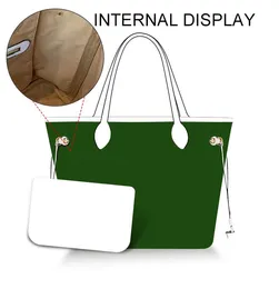 Designer handväskor 2019 klassisk varm försäljning stil äkta ko hög läder högkvalitativ lyx tote koppling axel shoppingväska 2pcs / set