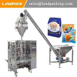 Multifunktion Automatisk Multihead Weigher Milk Te Powder Förpackning Machine Pris med Auger Filler