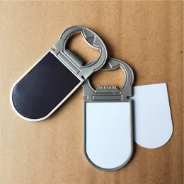 new arrival sublimation blank big style fridge magnets with bottle opener hot transfer printing fridge magnet consumables
