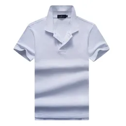 Hurtownie bezpłatna wysyłka 2020 nowa marka odzieżowa klapa lato na co dzień męska jednokolorowa koszulka polo z krótkim rękawem 100% bawełna