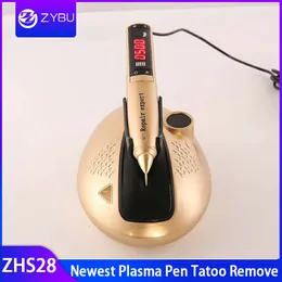 Nyaste Freckles Removal Laser Machine Spot Wart Tattoo Mole Remover Plasma Pen Laser Tattoo Removal Salon Equipment for Spa Användning