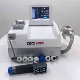 Extracorporeal Shock Wave Therapy Machine för Celluliter Reducion / Portab Cool Slimming CryOlipolysy Machine för viktminskning