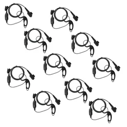 10x G-Shape Hook Haczyk Earpiece Mikrofon dla Hytera HYT PD780 / PD702 / PD705 Radio